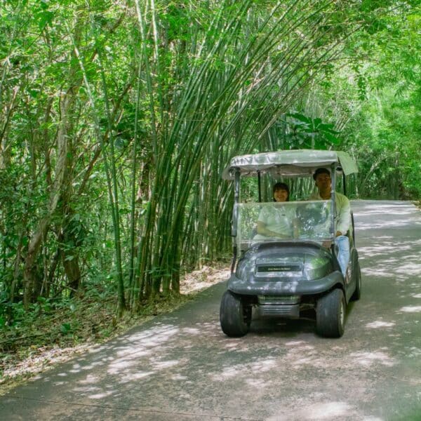Luxury Villas at Soneva Kiri, Thailand, Guest Personal Buggy